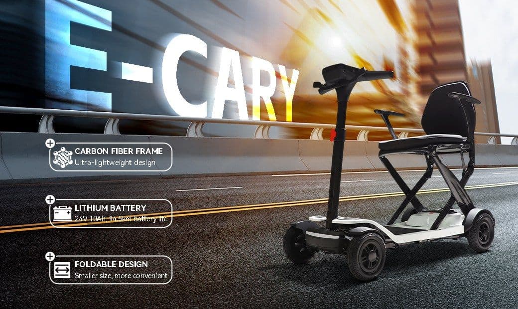 INTCO Medical Presents E-CARY: The Ultimate Compact Mobility Scooter