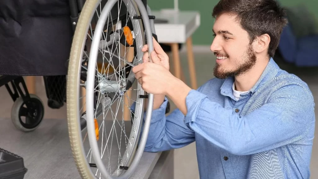 Electric and manual wheelchairs