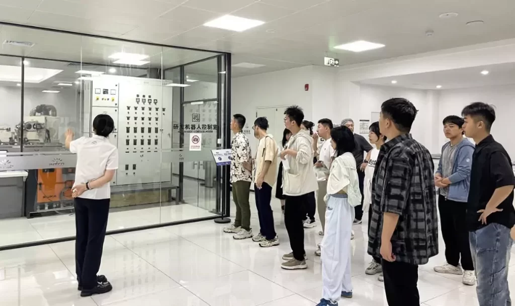 the immersive visit to INTCO Medical’s nitrile glove production line