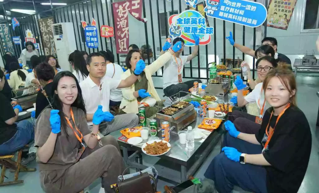 Enjoy the delicious barbecue