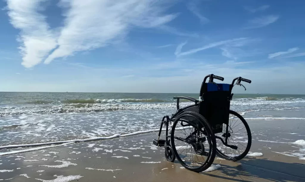 a-manual-wheelchair-by-the-seaside
