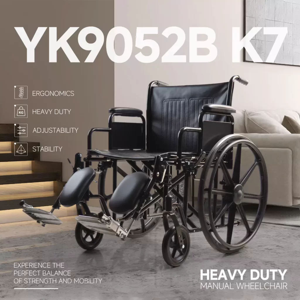 heavy duty manual wheelchair
